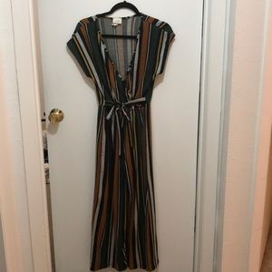 Fall colored pantsuit